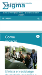 Mobile Screenshot of consorcisigma.org